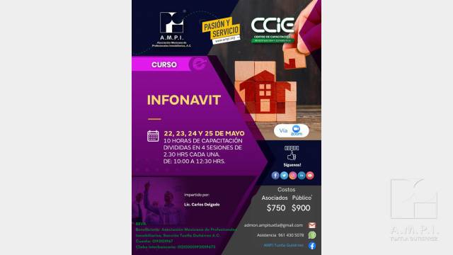 AMPI Tuxtla CURSO INFONAVIT