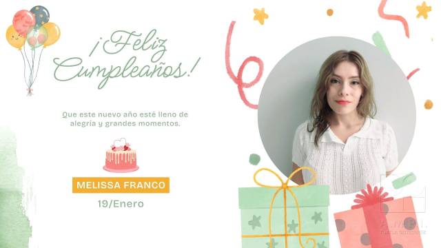 AMPI Tuxtla Cumpleaños Melissa Franco