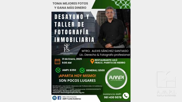 AMPI Tuxtla Desayuno Gremial enero
