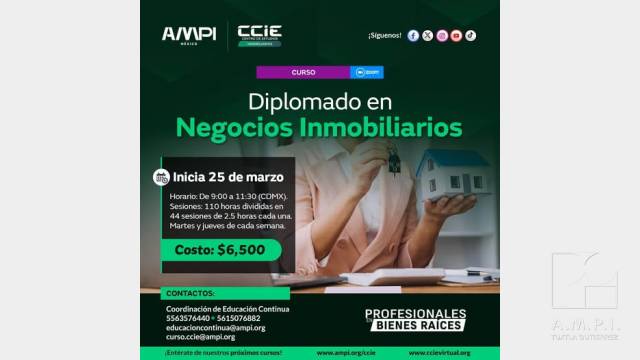 AMPI Tuxtla Diplomado en Negocios Inmobiliarios