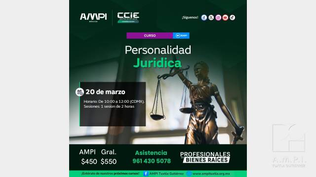 AMPI Tuxtla Personalidad Jurídica