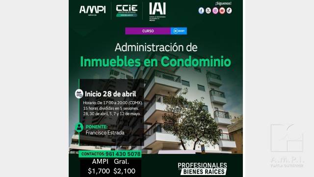 AMPI Tuxtla Administración de Inmuebles en Condominio