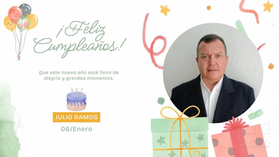 Cumpleaños Julio Ramos - AMPI Tuxtla