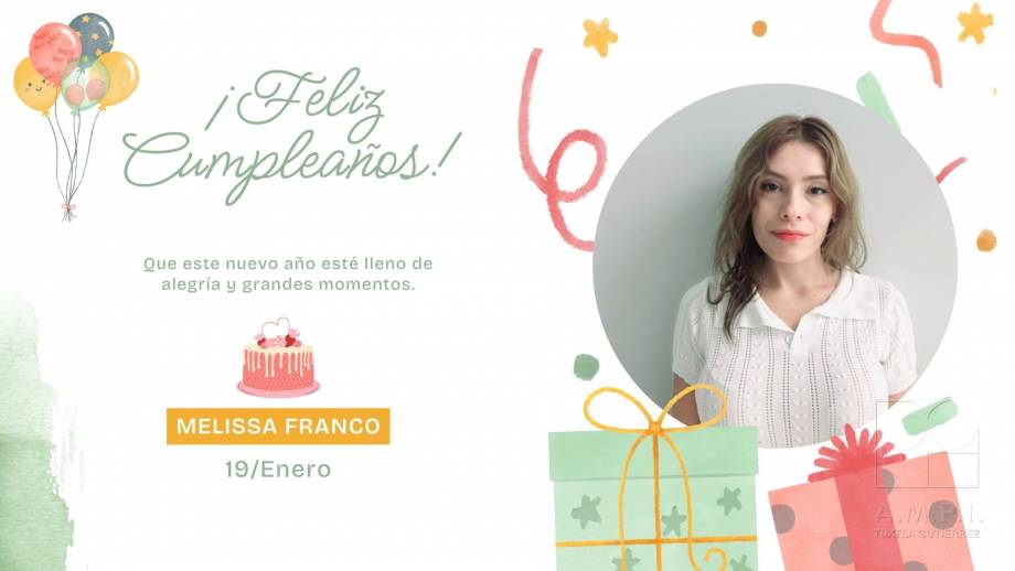 Cumpleaños Melissa Franco - AMPI Tuxtla