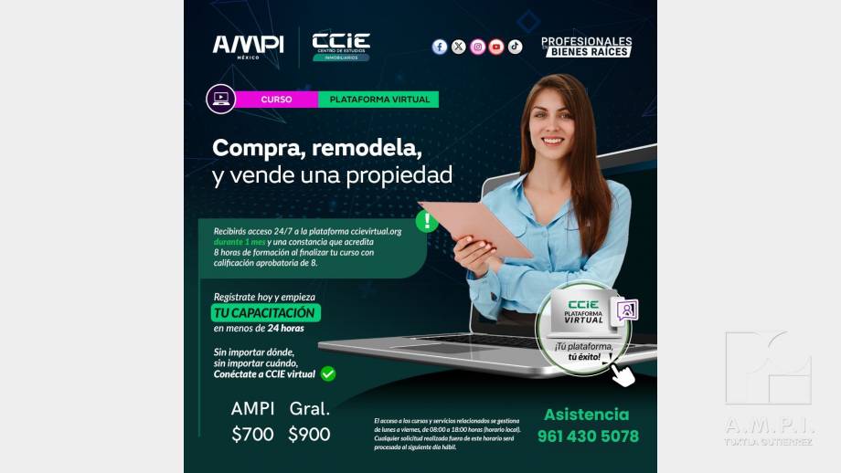 Compra, Remodela y Vende - AMPI Tuxtla