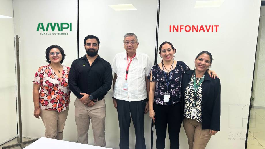 Se reúne Consejo Directivo AMPI Tuxtla con nuevo Delegado INFONAVIT Chiapas - AMPI Tuxtla