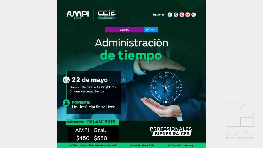 Admon del tiempo